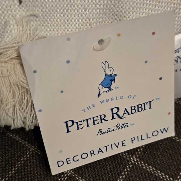Beatrix Potter Peter Rabbit Decorative Pillow Frederick Warne & Co - Picture 7 of 9